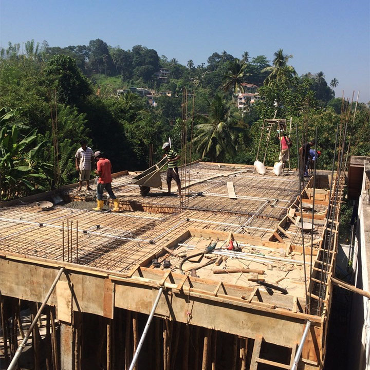 Jayaru Engineering’s Residential Building Construction At Sirimalwatta
